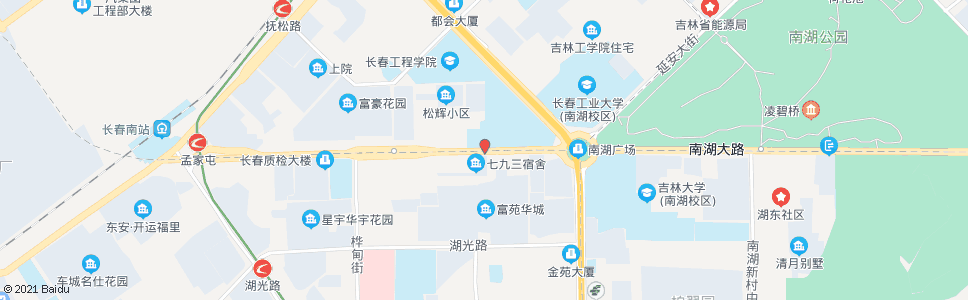 长春水利宿舍_公交站地图_长春公交_妙搜公交查询2025