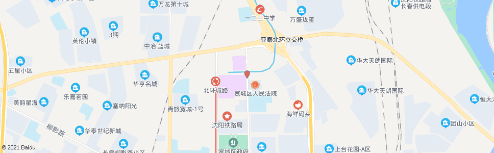 长春九台北街_公交站地图_长春公交_妙搜公交查询2025