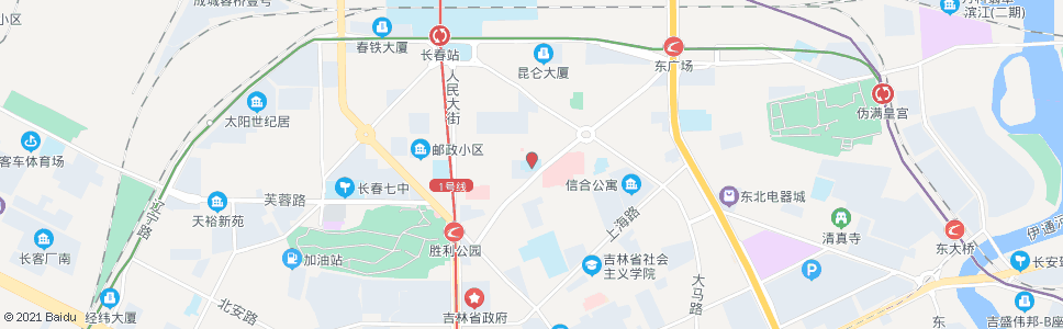 长春南京小学_公交站地图_长春公交_妙搜公交查询2025