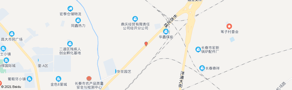 长春赵家店_公交站地图_长春公交_妙搜公交查询2025