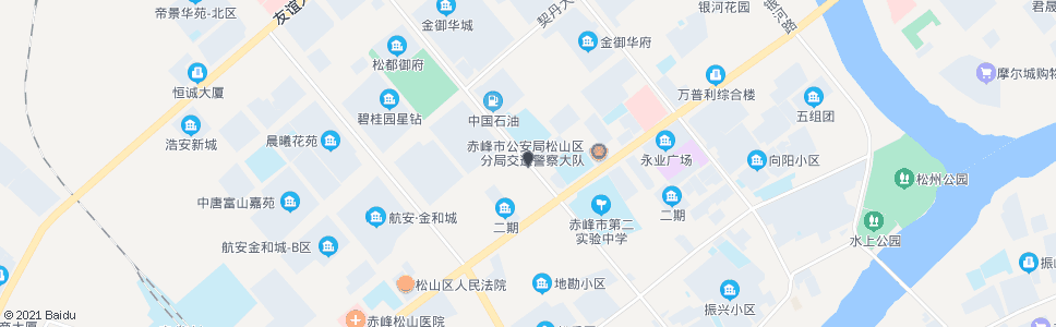 赤峰地质二中_公交站地图_赤峰公交_妙搜公交查询2024