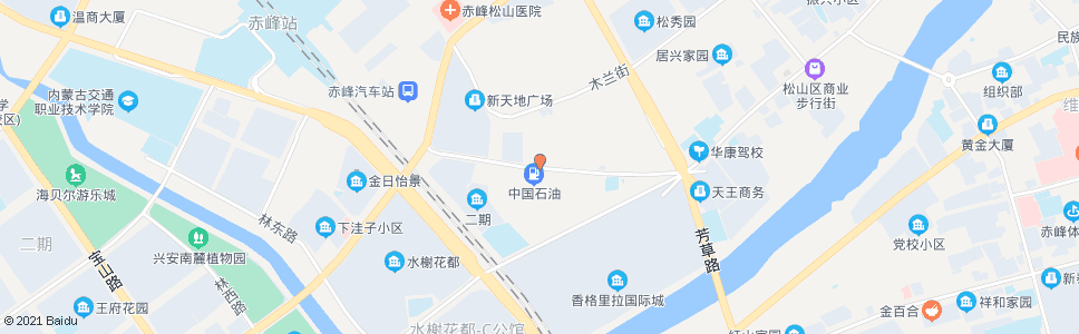 赤峰警察学校_公交站地图_赤峰公交_妙搜公交查询2024