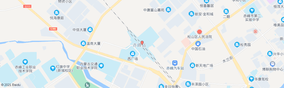 赤峰驼店_公交站地图_赤峰公交_妙搜公交查询2024