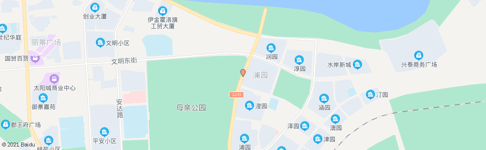 鄂尔多斯澜园西门_公交站地图_鄂尔多斯公交_妙搜公交查询2025