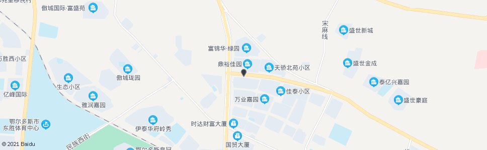 鄂尔多斯鼎裕家园_公交站地图_鄂尔多斯公交_妙搜公交查询2025