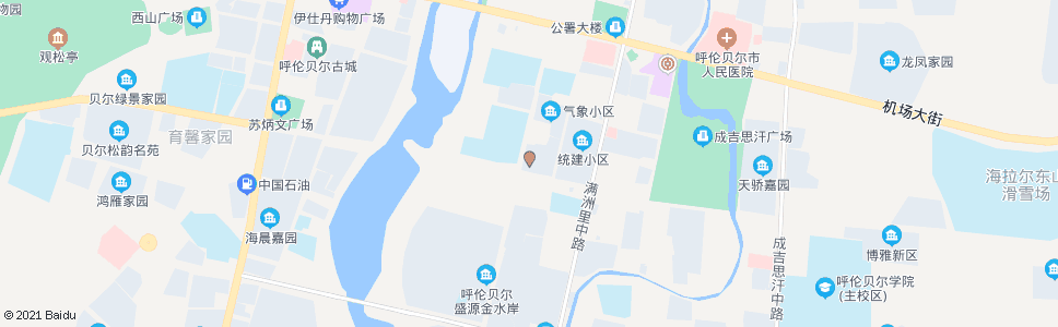 呼伦贝尔市气象局_公交站地图_呼伦贝尔公交_妙搜公交查询2025