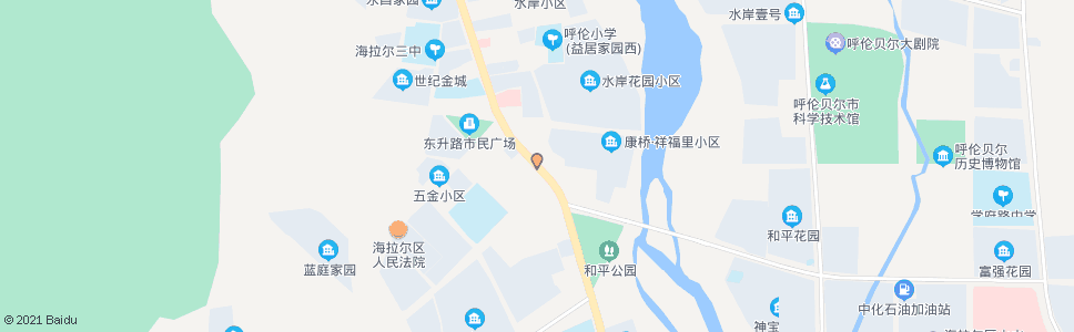 呼伦贝尔区地税局_公交站地图_呼伦贝尔公交_妙搜公交查询2025