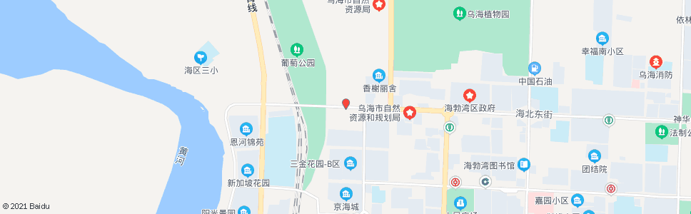 乌海黄河工贸公司_公交站地图_乌海公交_妙搜公交查询2024