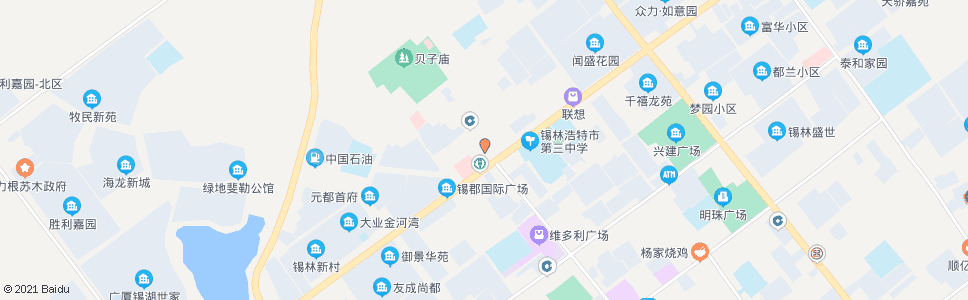 锡林郭勒海达电器_公交站地图_锡林郭勒公交_妙搜公交查询2024