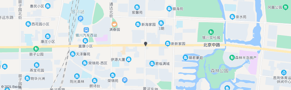 银川B1福州街站_公交站地图_银川公交_妙搜公交查询2024