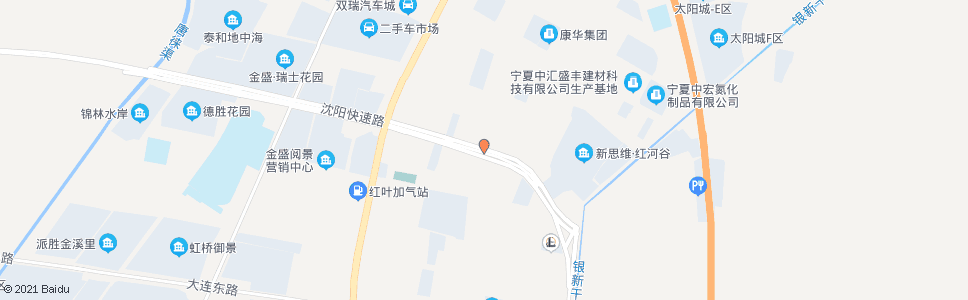 银川德源街德胜路口_公交站地图_银川公交_妙搜公交查询2025