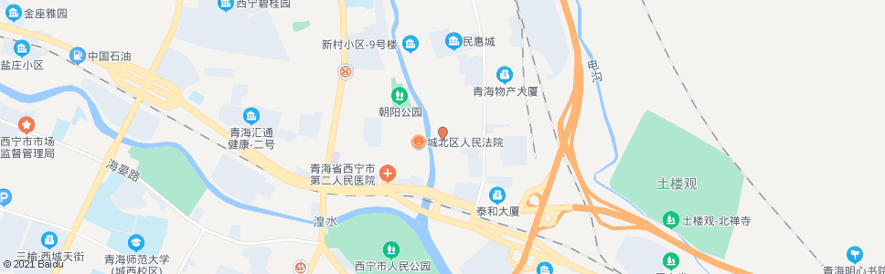 西宁朝阳西路_公交站地图_西宁公交_妙搜公交查询2024