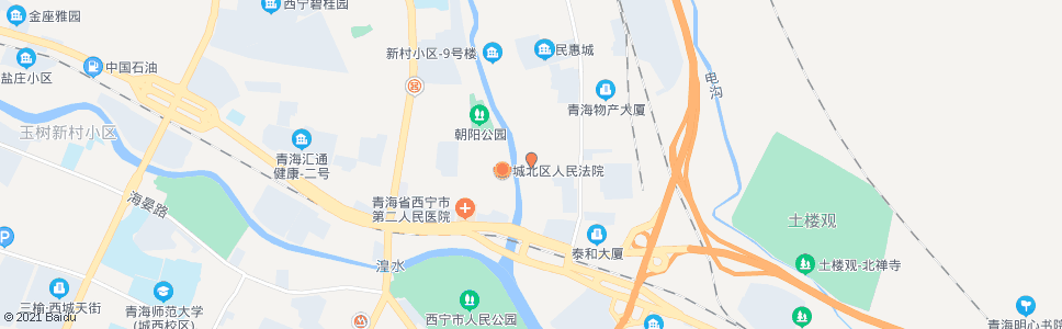 西宁朝阳西路口_公交站地图_西宁公交_妙搜公交查询2024