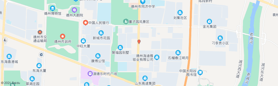 德州东滶豪庭酒店(供水分公司)_公交站地图_德州公交_妙搜公交查询2024