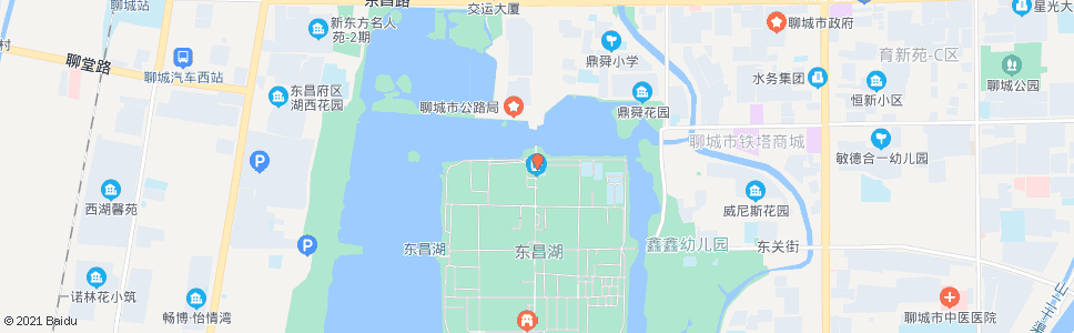 聊城山东第二技术学院_公交站地图_聊城公交_妙搜公交查询2024