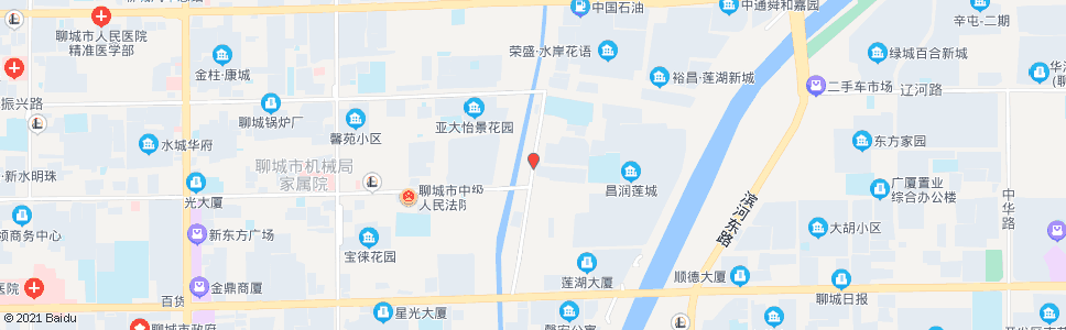 聊城向阳路兴华路口北站_公交站地图_聊城公交_妙搜公交查询2024