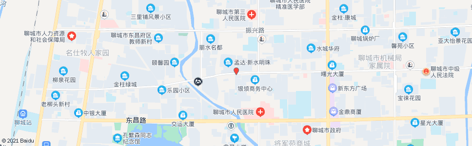 聊城兴华路卫育路口西站_公交站地图_聊城公交_妙搜公交查询2024