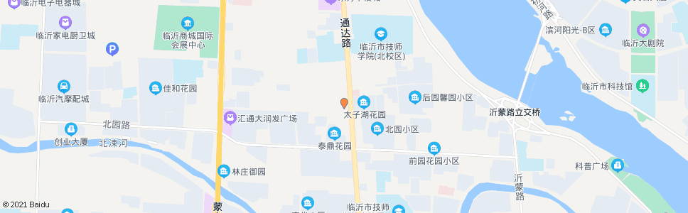 临沂金鹰家电成才店_公交站地图_临沂公交_妙搜公交查询2024