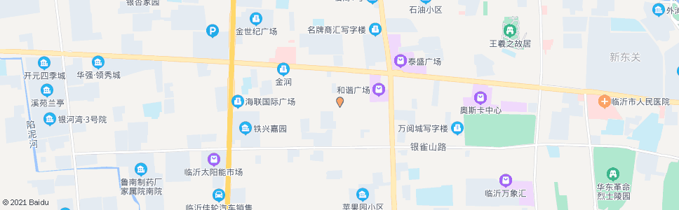 临沂九州超市红旗路店_公交站地图_临沂公交_妙搜公交查询2024