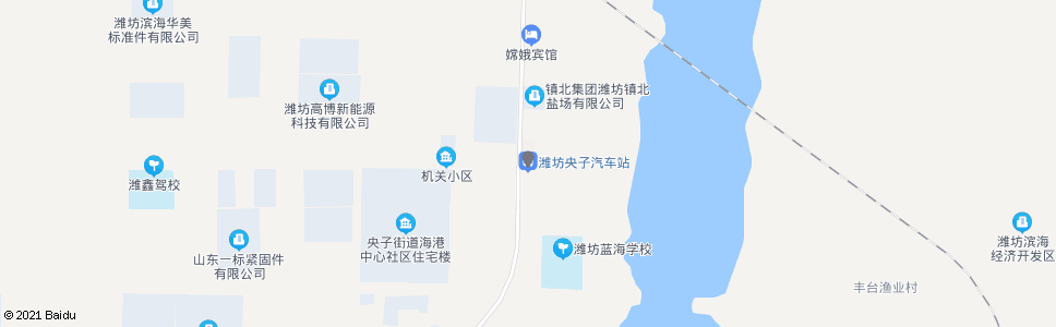 潍坊央子站_公交站地图_潍坊公交_妙搜公交查询2024