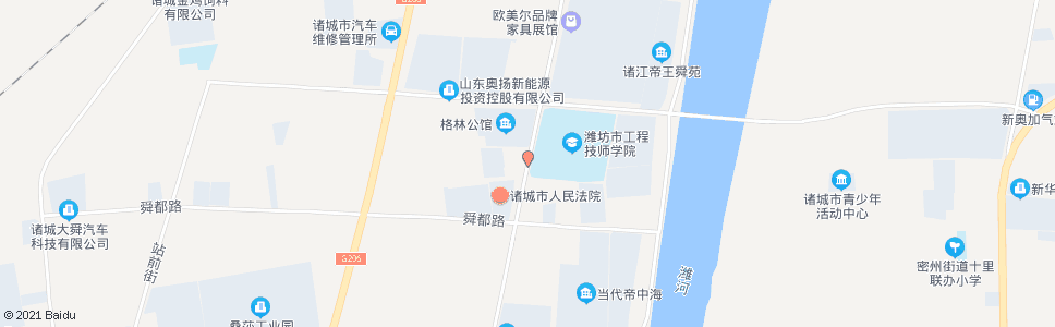 潍坊高级技工学校_公交站地图_潍坊公交_妙搜公交查询2024