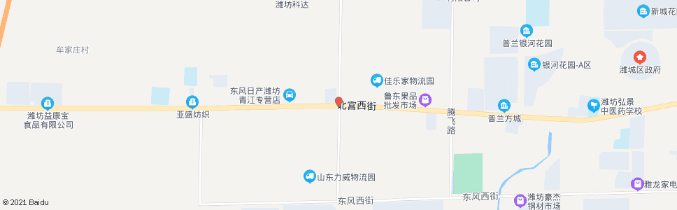 潍坊殷大路胜利街路口_公交站地图_潍坊公交_妙搜公交查询2024