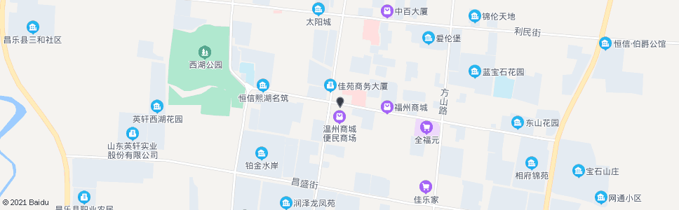 潍坊温州商城_公交站地图_潍坊公交_妙搜公交查询2024