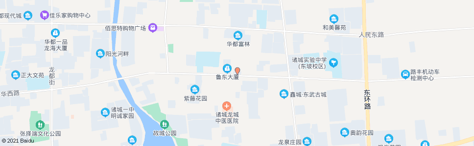 潍坊诸城市公安局_公交站地图_潍坊公交_妙搜公交查询2024