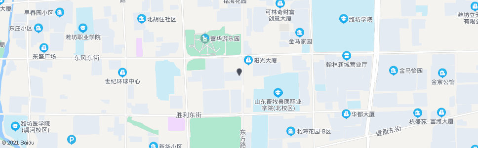 潍坊市政府宿舍_公交站地图_潍坊公交_妙搜公交查询2025