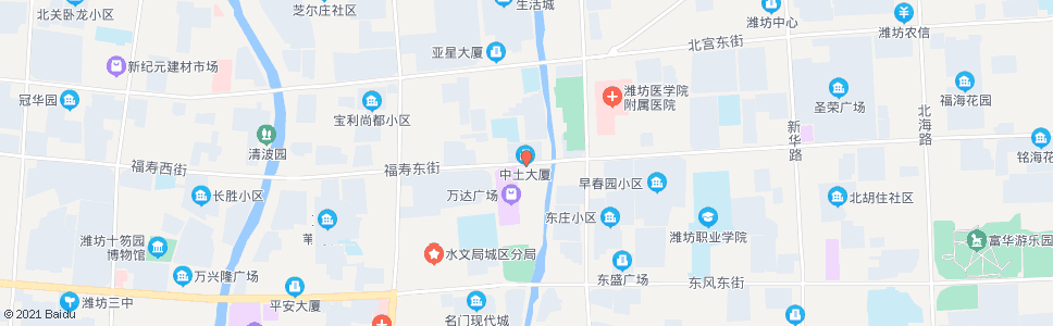 潍坊福寿街鸢飞路口_公交站地图_潍坊公交_妙搜公交查询2024