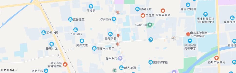 枣庄滕州市人才市场_公交站地图_枣庄公交_妙搜公交查询2024