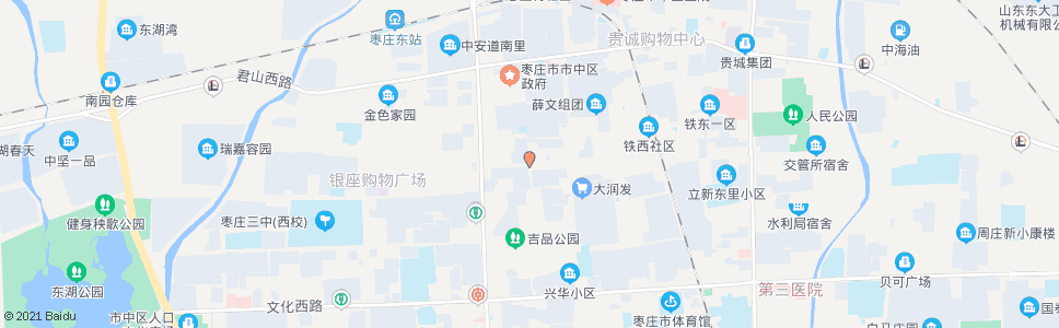 枣庄兴安街中路_公交站地图_枣庄公交_妙搜公交查询2024