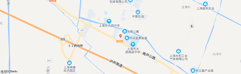 上海南团公路南芦公路_公交站地图_上海公交_妙搜公交查询2024