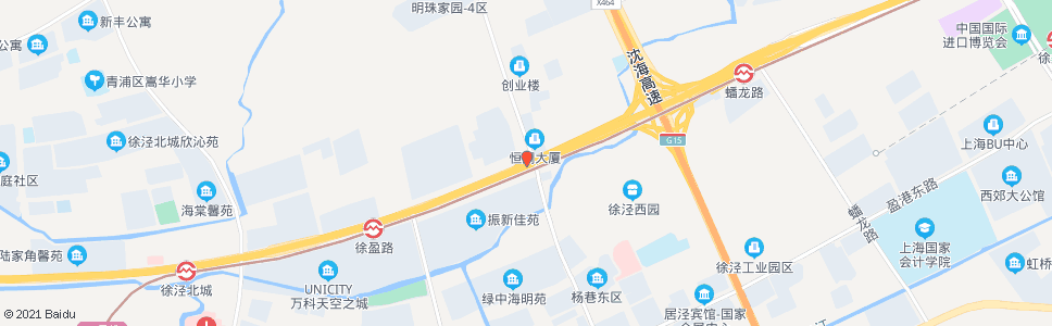 上海明珠路崧泽大道_公交站地图_上海公交_妙搜公交查询2025