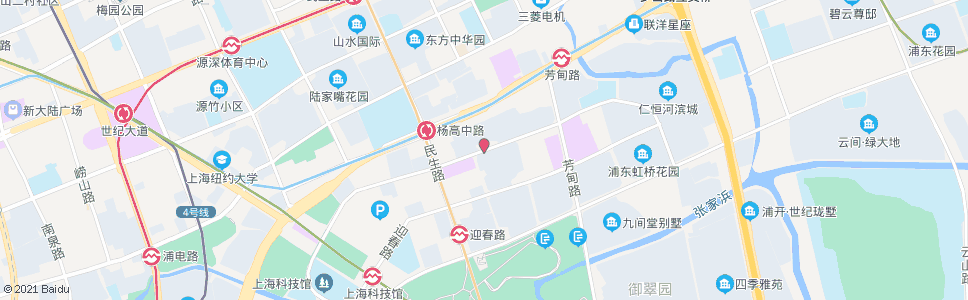 上海丁香路长柳路(招呼站)_公交站地图_上海公交_妙搜公交查询2024