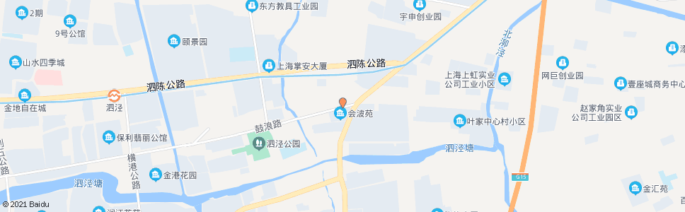 上海鼓浪路沪松公路_公交站地图_上海公交_妙搜公交查询2024