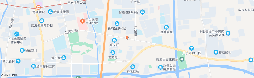 上海公园东路里浜_公交站地图_上海公交_妙搜公交查询2024