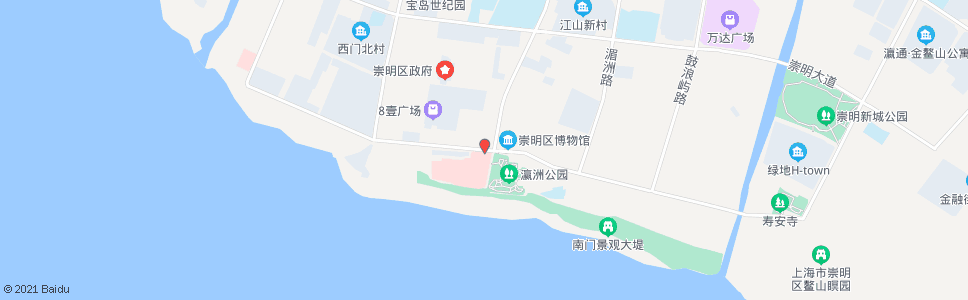 上海金山中心医院漕泾分院(招呼站)_公交站地图_上海公交_妙搜公交查询2024