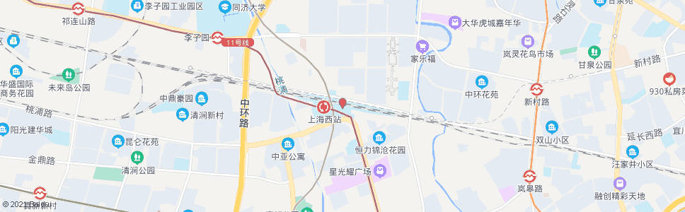 上海西厍公路_公交站地图_上海公交_妙搜公交查询2025