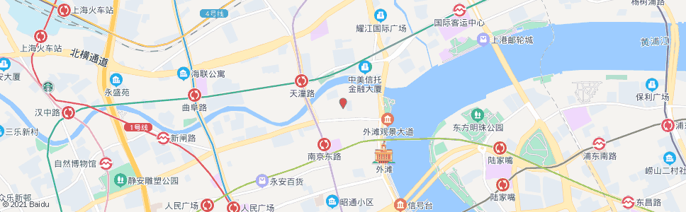 上海四川中路香港路_公交站地图_上海公交_妙搜公交查询2024