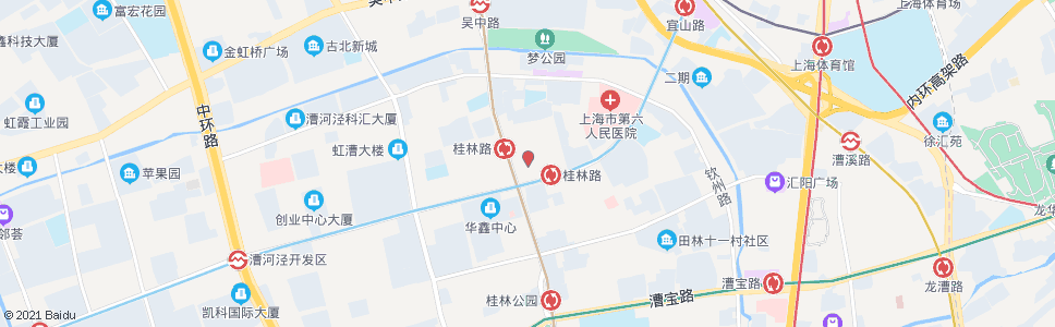 上海田林路桂林路_公交站地图_上海公交_妙搜公交查询2024