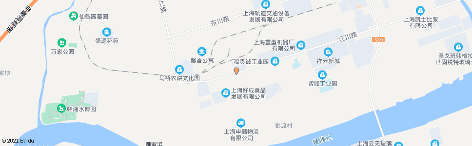 上海江川路红钢_公交站地图_上海公交_妙搜公交查询2024
