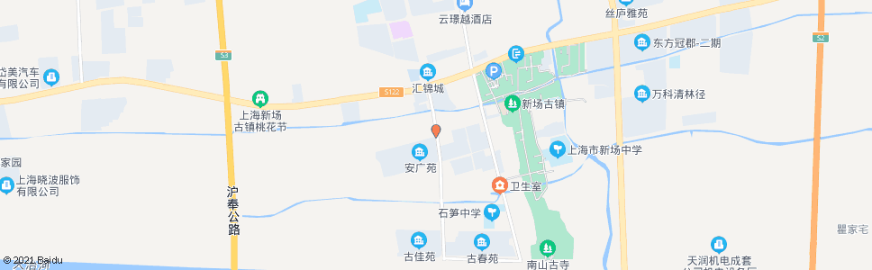 上海新环西路牌楼西路_公交站地图_上海公交_妙搜公交查询2024