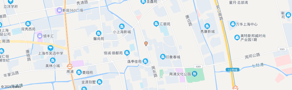 上海周东路关岳路_公交站地图_上海公交_妙搜公交查询2025