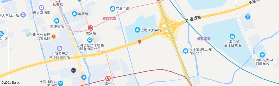 上海华夏西路(张家宅)_公交站地图_上海公交_妙搜公交查询2024