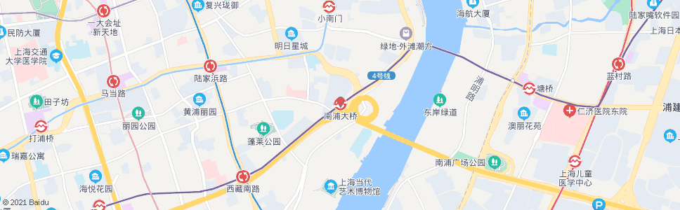 上海南浦大桥_公交站地图_上海公交_妙搜公交查询2024