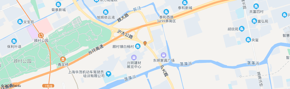 上海沪太公路顾陈路_公交站地图_上海公交_妙搜公交查询2025