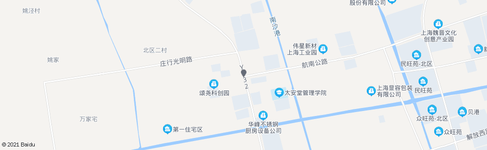 上海航南公路浦卫公路_公交站地图_上海公交_妙搜公交查询2024