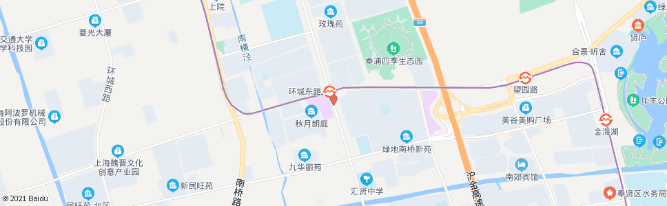 上海团南公路环城东路_公交站地图_上海公交_妙搜公交查询2024