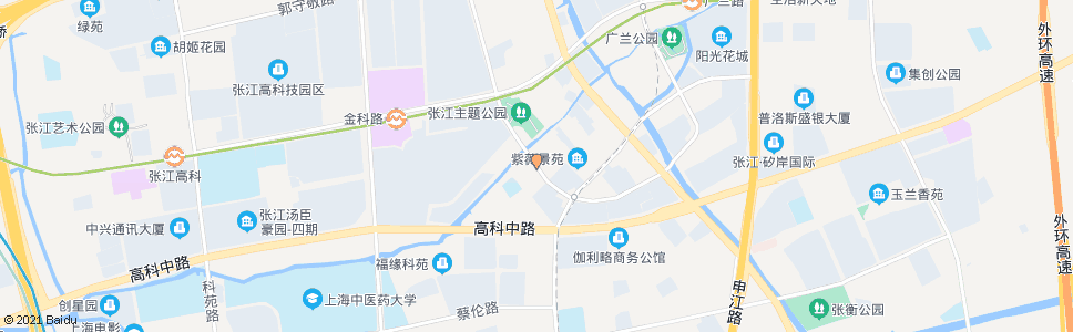 上海高斯路建中路_公交站地图_上海公交_妙搜公交查询2024